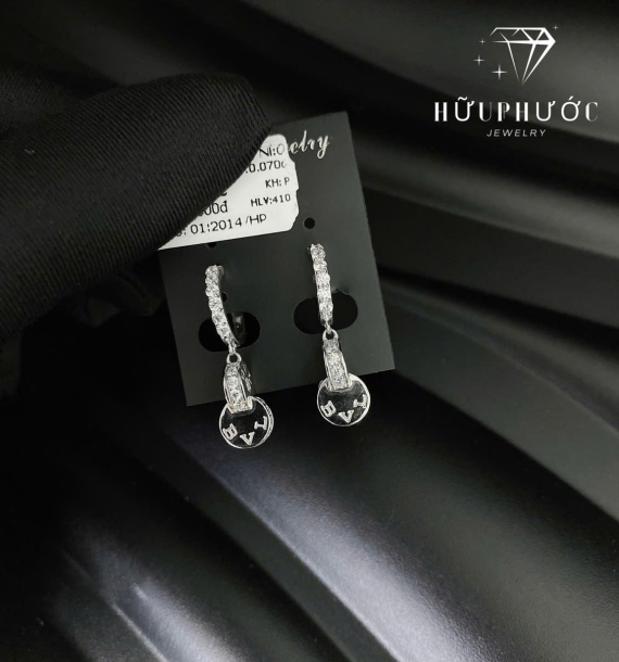 Bông Tai Vàng Trắng VT416 VT52