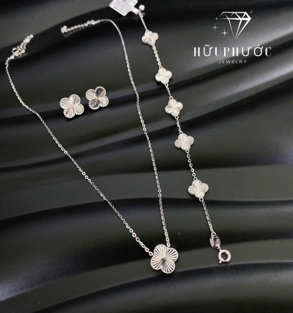 Dây Chuyền Vàng Trắng VT416 VT1