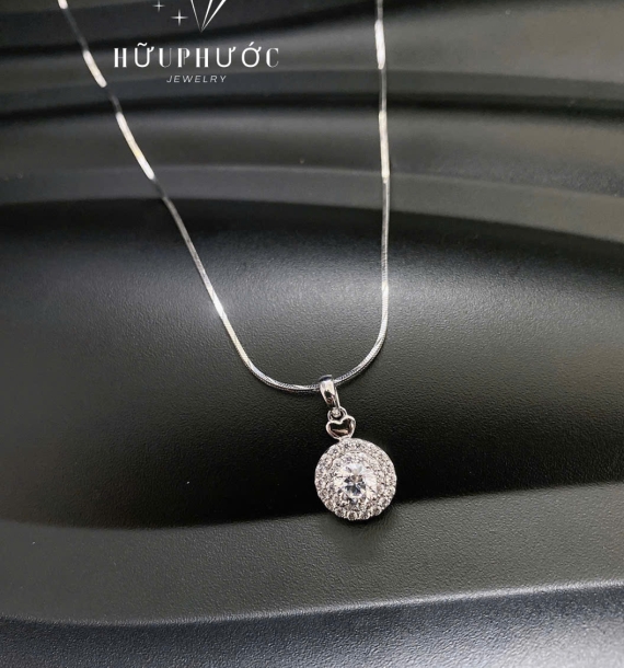 Dây Chuyền Vàng Trắng VT416 VT47