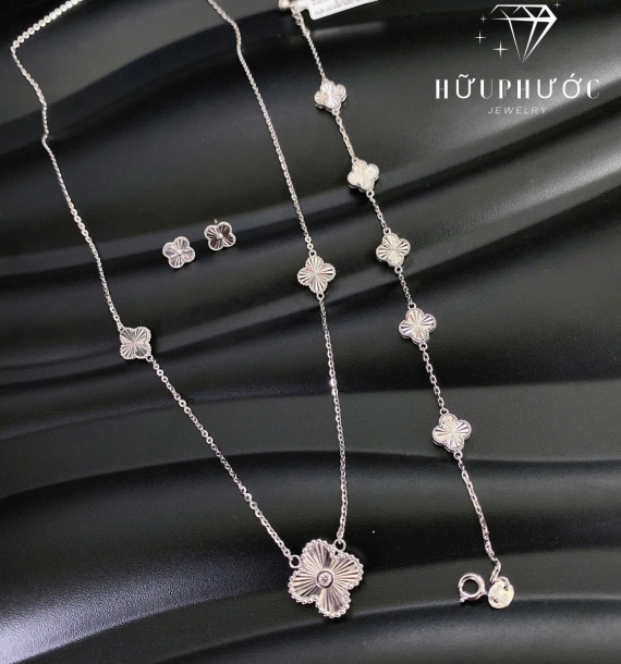 Dây Chuyền Vàng Trắng VT416 VT53