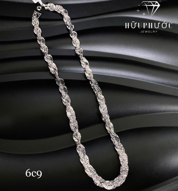 Dây Chuyền Vàng Trắng VT416 VT16