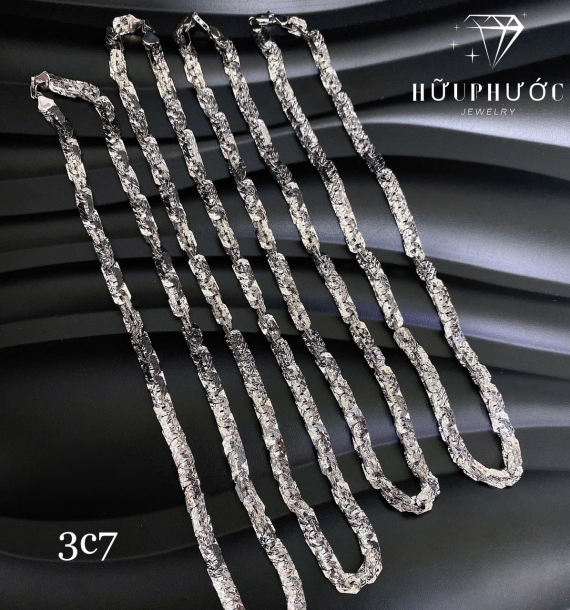 Dây Chuyền Vàng Trắng VT416 VT17