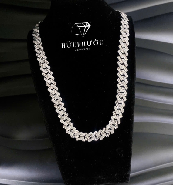 Dây Chuyền Vàng Trắng VT416 VT26