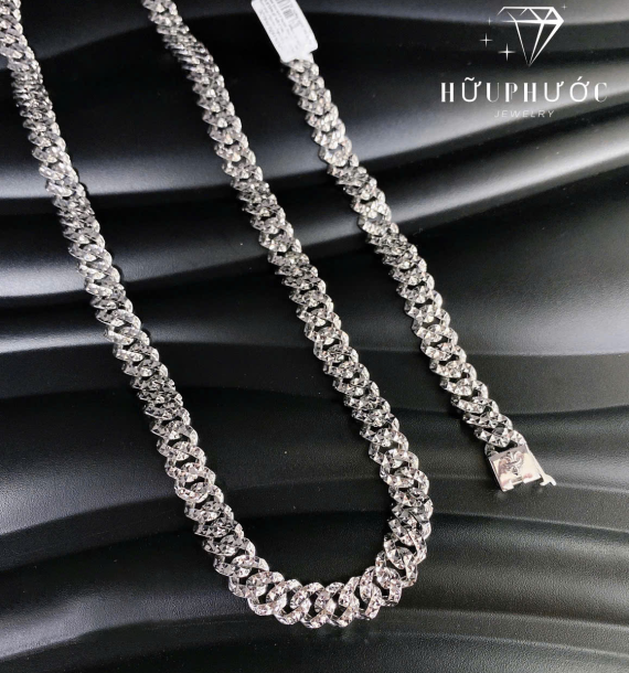 Dây Chuyền Vàng Trắng VT416 VT56