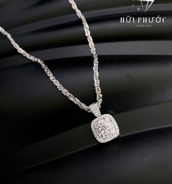 Dây Chuyền Vàng Trắng VT416 VT31