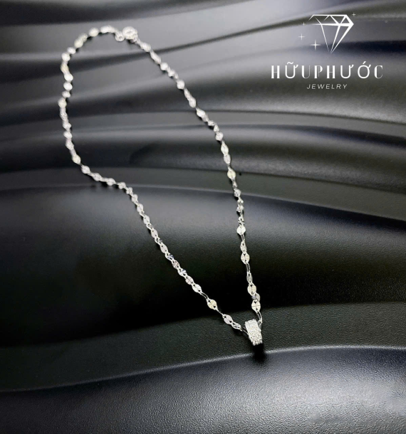 Dây Chuyền Vàng Trắng VT416 VT68