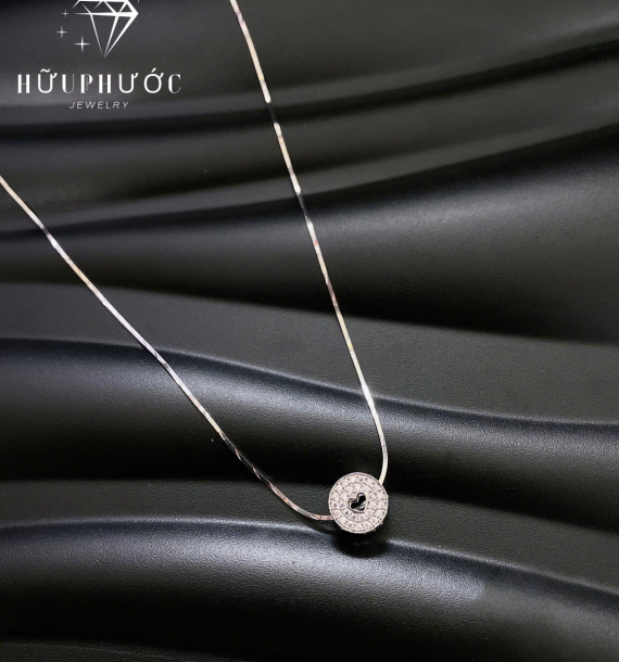 Dây Chuyền Vàng Trắng VT416 VT80