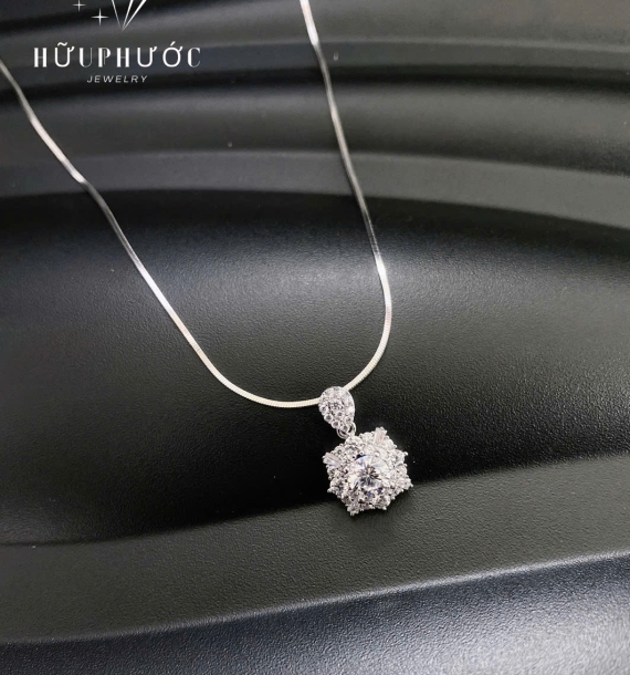 Dây Chuyền Vàng Trắng VT416 VT46