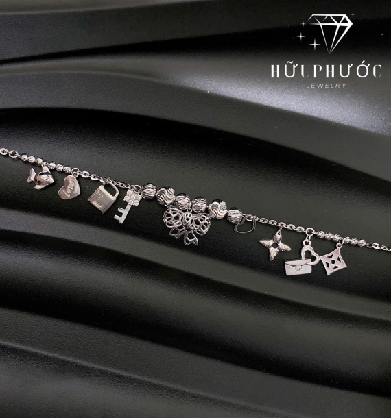 Lắc Vàng Trắng 416 VT38