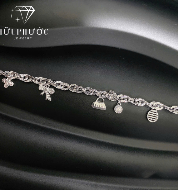 Lắc Vàng Trắng 416 VT77