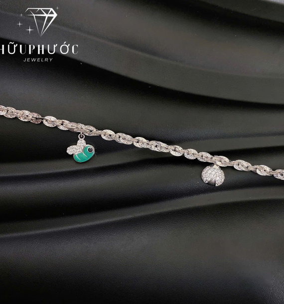 Lắc Vàng Trắng 416 VT89