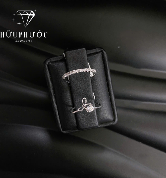 Nhẫn Nữ Vàng Trắng VT416 VT86