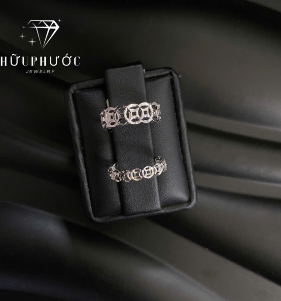 Nhẫn Nữ Vàng Trắng VT416 VT94