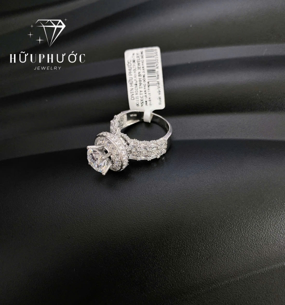 Nhẫn Nữ Vàng Trắng VT416 VT15