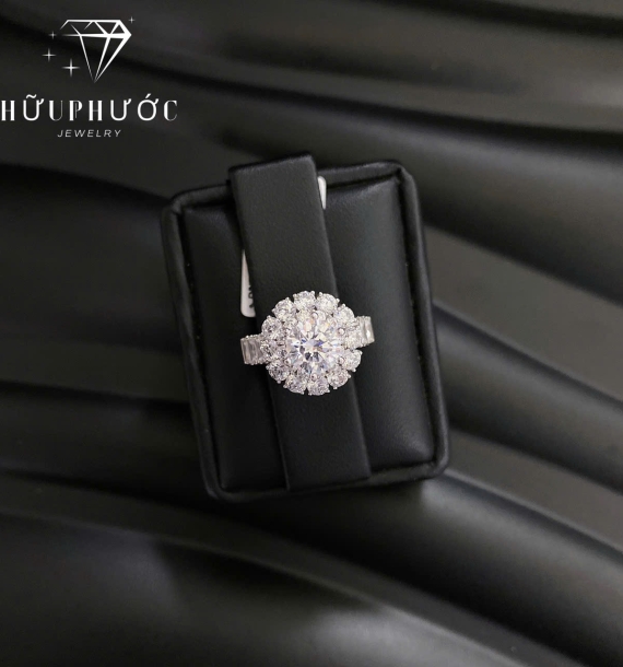 Nhẫn Nữ Vàng Trắng VT416 VT29